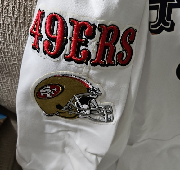 NFL Pro Standard White San Francisco 49ers Hoodie. NWT. - Picture 2 of 9